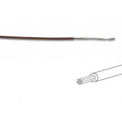 Wiring wire ø1.4 mm-0.2 mm²-stranded-brown 100m