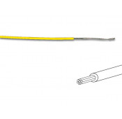 Fil de câblage ø1.4 mm-0.2 mm²-multibrin-jaune 100m