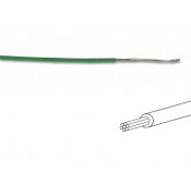 Aansluitdraad ø 1.4mm-0.2 mm²-meerdraads-groen 100m
