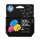 HP 302XL/304XL Cartouche d'encre trois couleurs authentique