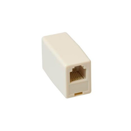 ACT Modular RJ-12 coupler, 1:1 connection