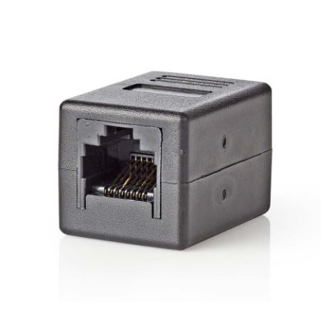 Modulaire koppelaar voor 2 snoeren 8/8 (RJ45)
