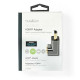 Adaptateur HDMI male/HDMI femelle 270° plaqué or