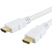 Mannelijke - mannelijke HDMI-kabel - 1.5 m Wit