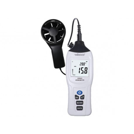 Thermomètre-anémomètre numérique mini