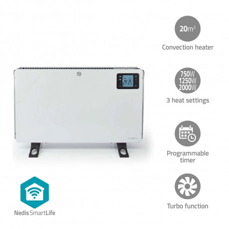 SmartLife Convectieradiator 2000w