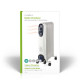 Mobile oil heater