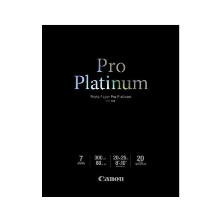 Canon-A4 Photo Paper Pro Platinum PT-101 300g/m² 20Sheets