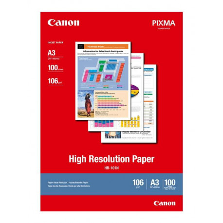 Canon HR-101N High Resolution Paper - A3 - 100 Sheet